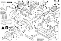 Bosch 3 601 F64 871 GKS 55 CE Circular hand saw 230 V / GB Spare Parts GKS55CE